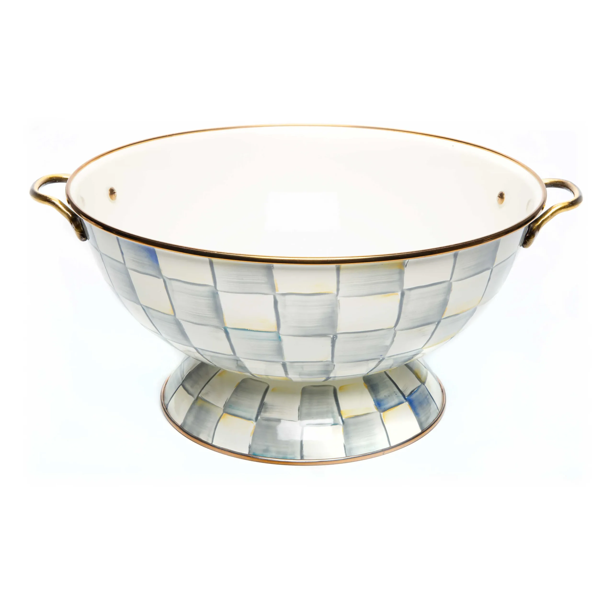 MacKenzie-Childs Fall Entertaining|Bar Entertaining<Sterling Check Everything Bowl
