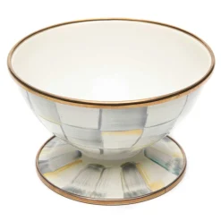 MacKenzie-Childs Dinnerware & Flatware<Sterling Check Ice Cream Dish