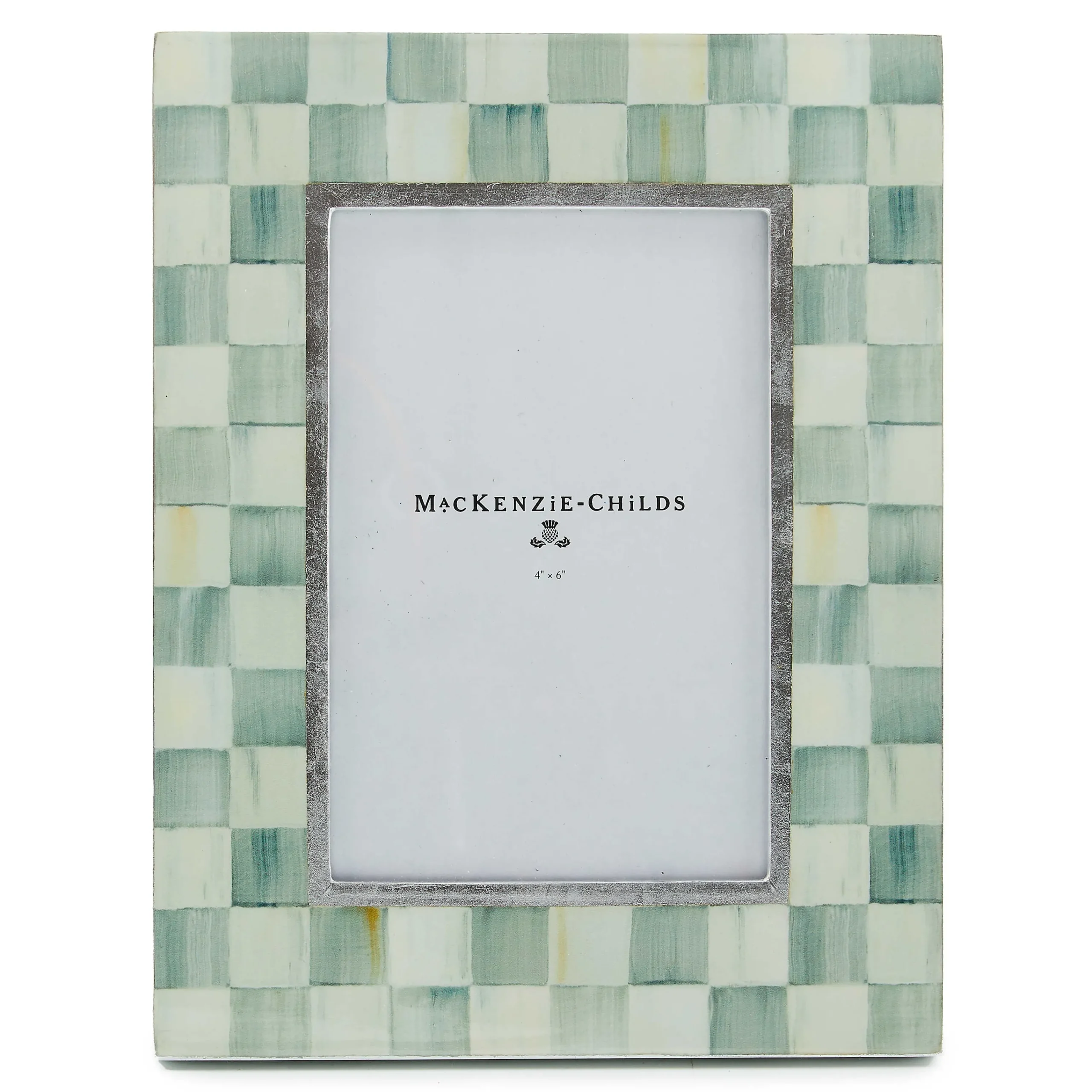 MacKenzie-Childs Room Accents<Sterling Check Lacquer 4 x 6 Frame