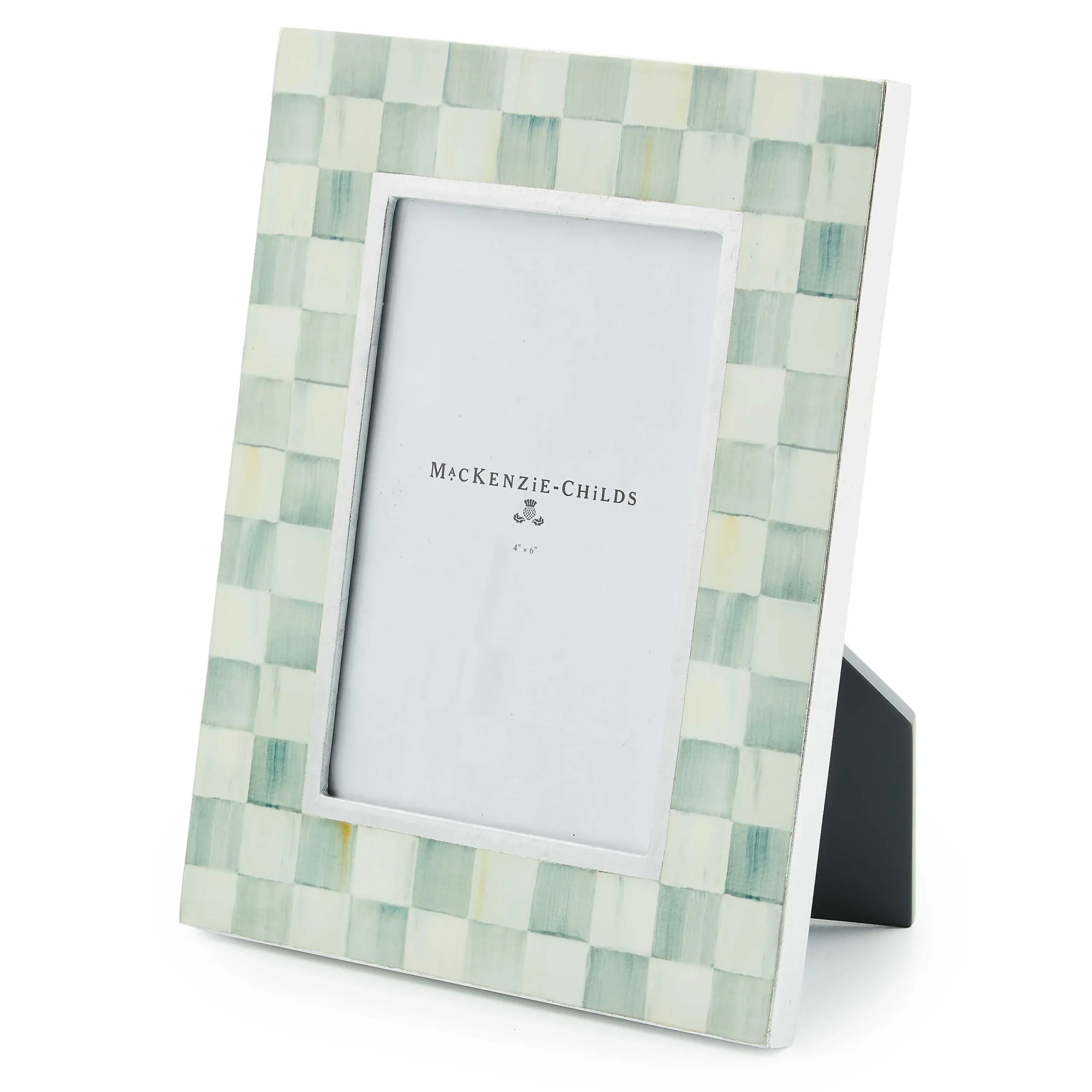 MacKenzie-Childs Room Accents<Sterling Check Lacquer 4 x 6 Frame