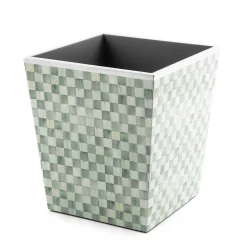 MacKenzie-Childs Bath & Bath Accessories<Sterling Check Lacquer Waste Bin