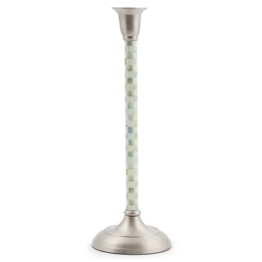 MacKenzie-Childs Candles & Fragrances|Table Accessories<Sterling Check Large Candlestick