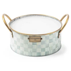 MacKenzie-Childs Spring|Candles & Fragrances<Sterling Check Large Citronella Candle