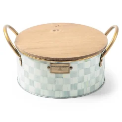 MacKenzie-Childs Spring|Candles & Fragrances<Sterling Check Large Citronella Candle