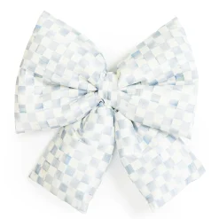 MacKenzie-Childs Finishing Touches|Room Accents<Sterling Check Medium Bow