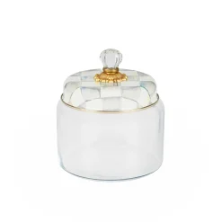 MacKenzie-Childs Kitchen Storage & Organization<Sterling Check Medium Kitchen Canister