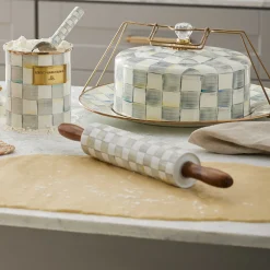 MacKenzie-Childs Kitchen Utensils & Tools<Sterling Check Rolling Pin