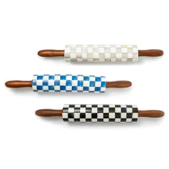 MacKenzie-Childs Kitchen Utensils & Tools<Sterling Check Rolling Pin