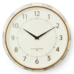 MacKenzie-Childs Room Accents<Sterling Check School Wall Clock