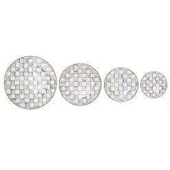 MacKenzie-Childs Bar Entertaining|Serveware<Sterling Check Serving Platter