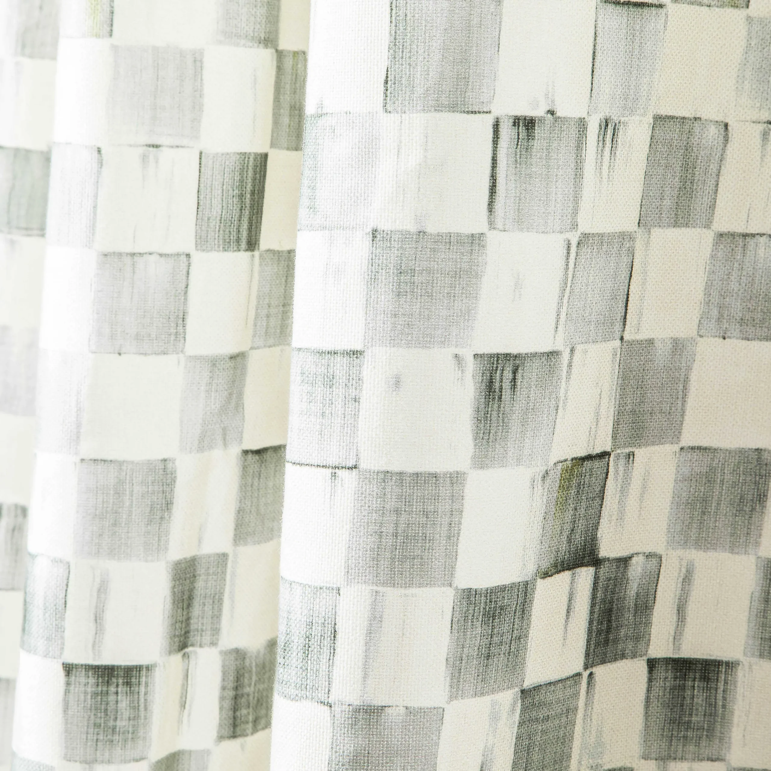 MacKenzie-Childs Bath & Bath Accessories<Sterling Check Shower Curtain