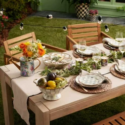 MacKenzie-Childs Serveware<Sterling Check Simply Anything Bowl