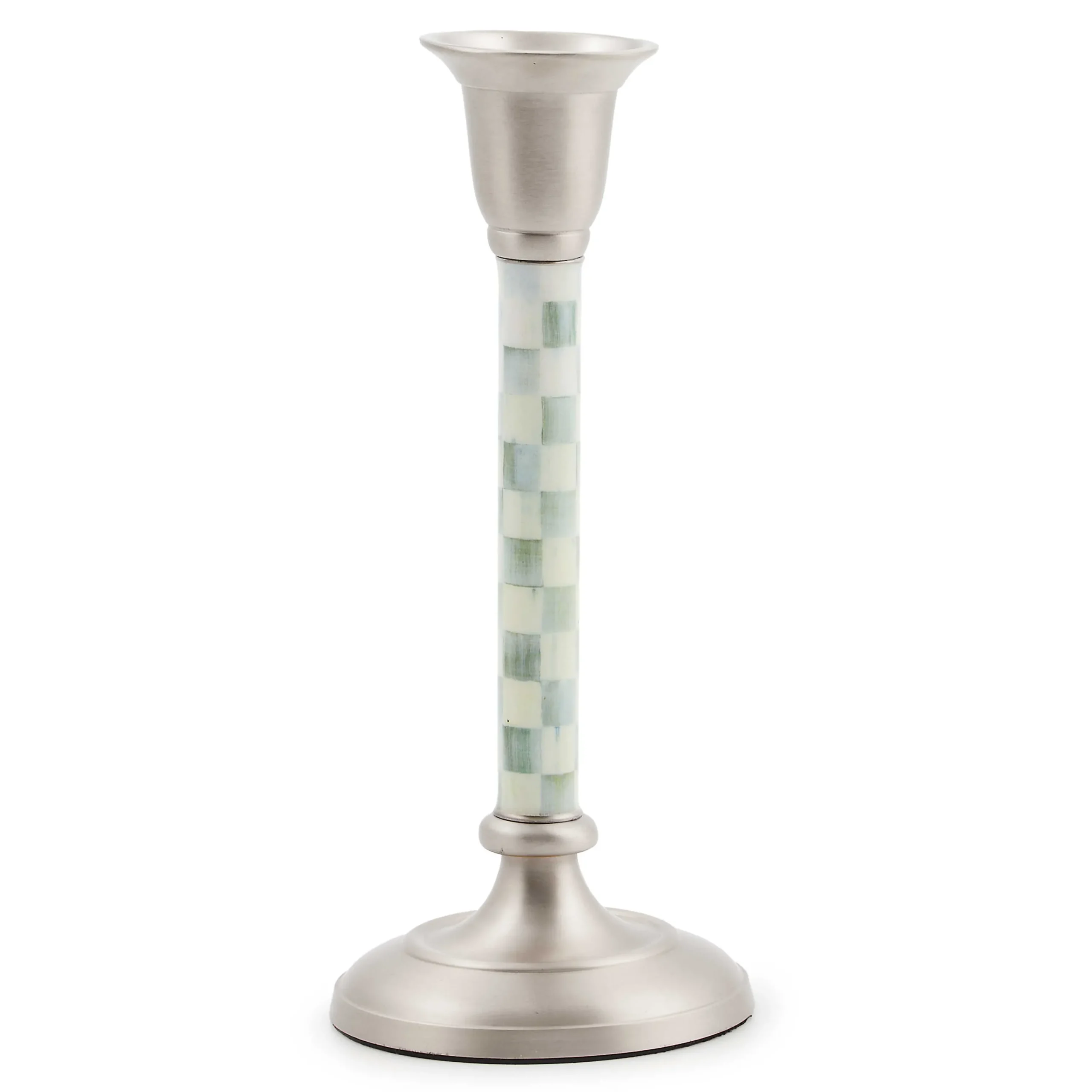 MacKenzie-Childs Candles & Fragrances|Table Accessories<Sterling Check Small Candlestick