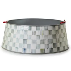 MacKenzie-Childs Holiday|Room Accents<Sterling Check Tree Collar