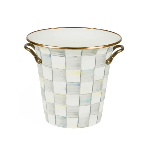 MacKenzie-Childs Bar Entertaining|Serveware<Sterling Check Wine Cooler