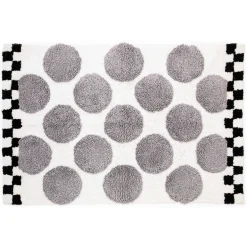 MacKenzie-Childs Rugs|Bath & Bath Accessories<Sterling Dot Bath Rug