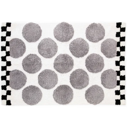 MacKenzie-Childs Rugs|Bath & Bath Accessories<Sterling Dot Bath Rug