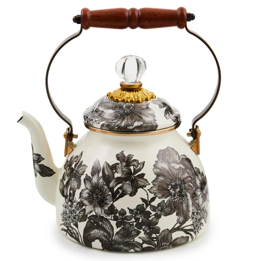 MacKenzie-Childs The Coffee Shop|Fall Entertaining<Sterling English Garden 2 Quart Tea Kettle