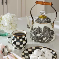 MacKenzie-Childs The Coffee Shop|Fall Entertaining<Sterling English Garden 2 Quart Tea Kettle