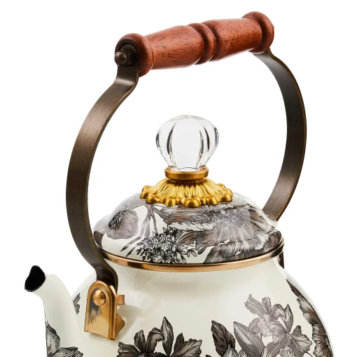 MacKenzie-Childs The Coffee Shop|Fall Entertaining<Sterling English Garden 2 Quart Tea Kettle