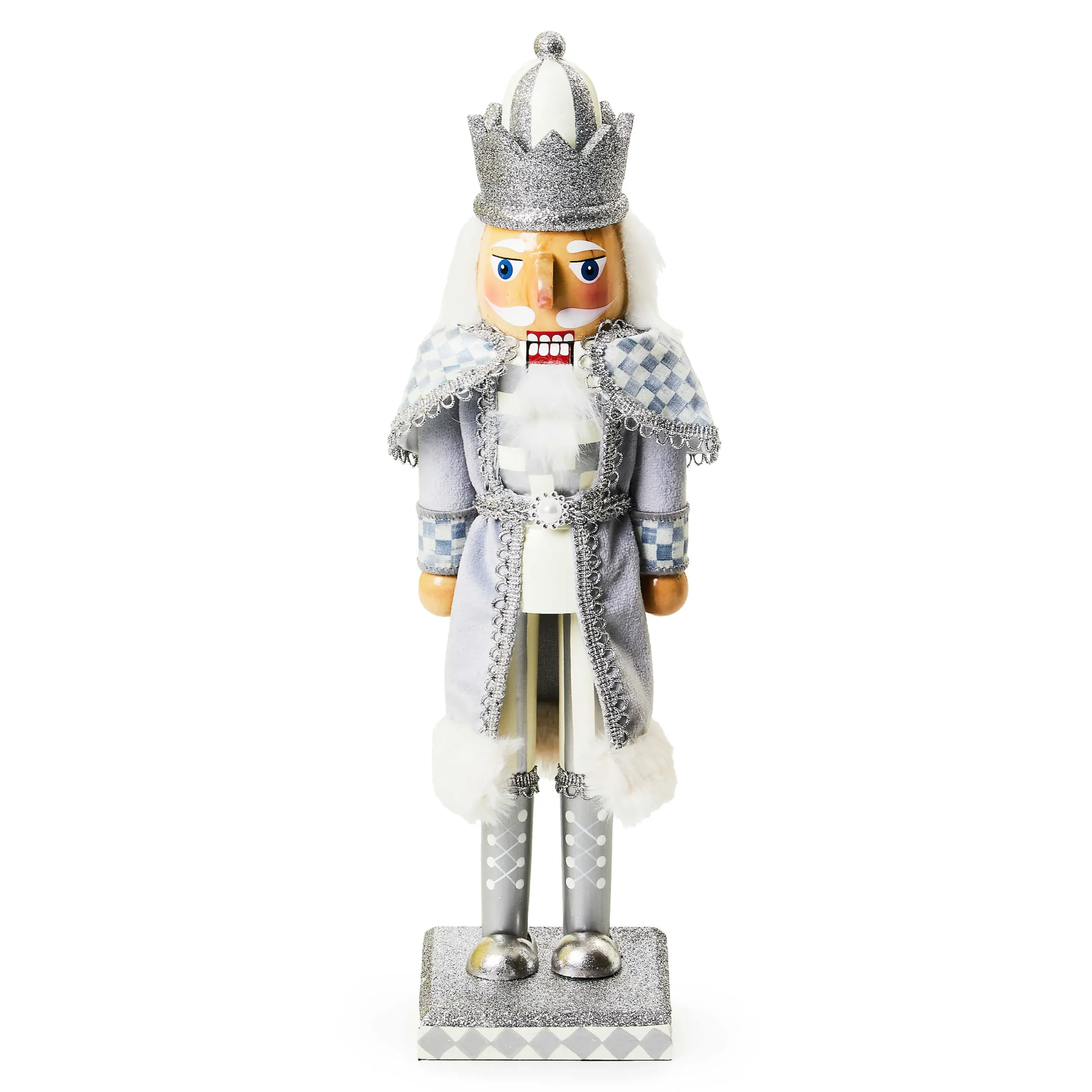 MacKenzie-Childs Holiday|Room Accents<Sterling Silver Nutcracker