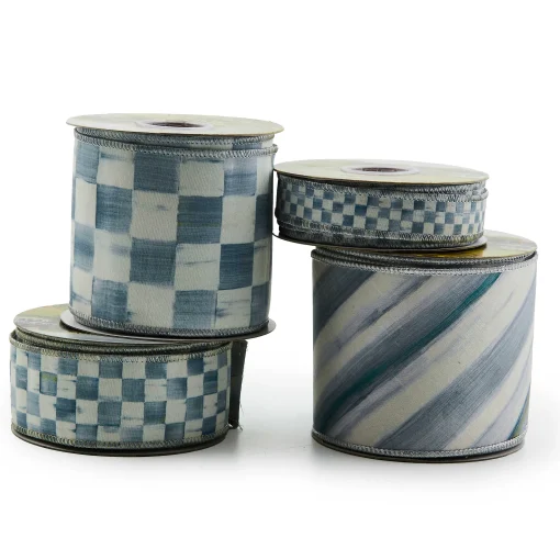 MacKenzie-Childs Finishing Touches<Sterling Stripe 4 Ribbon
