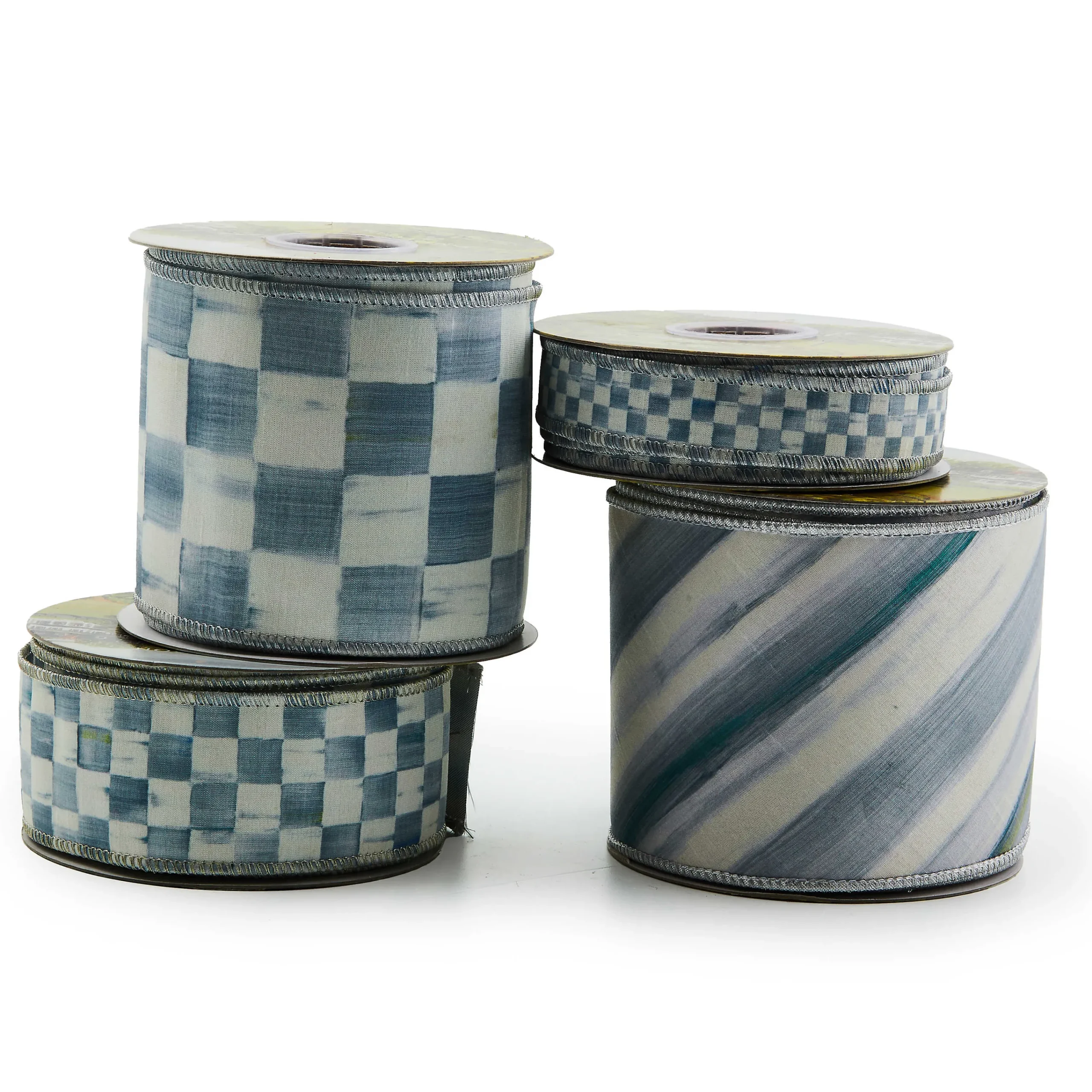 MacKenzie-Childs Finishing Touches<Sterling Stripe 4 Ribbon