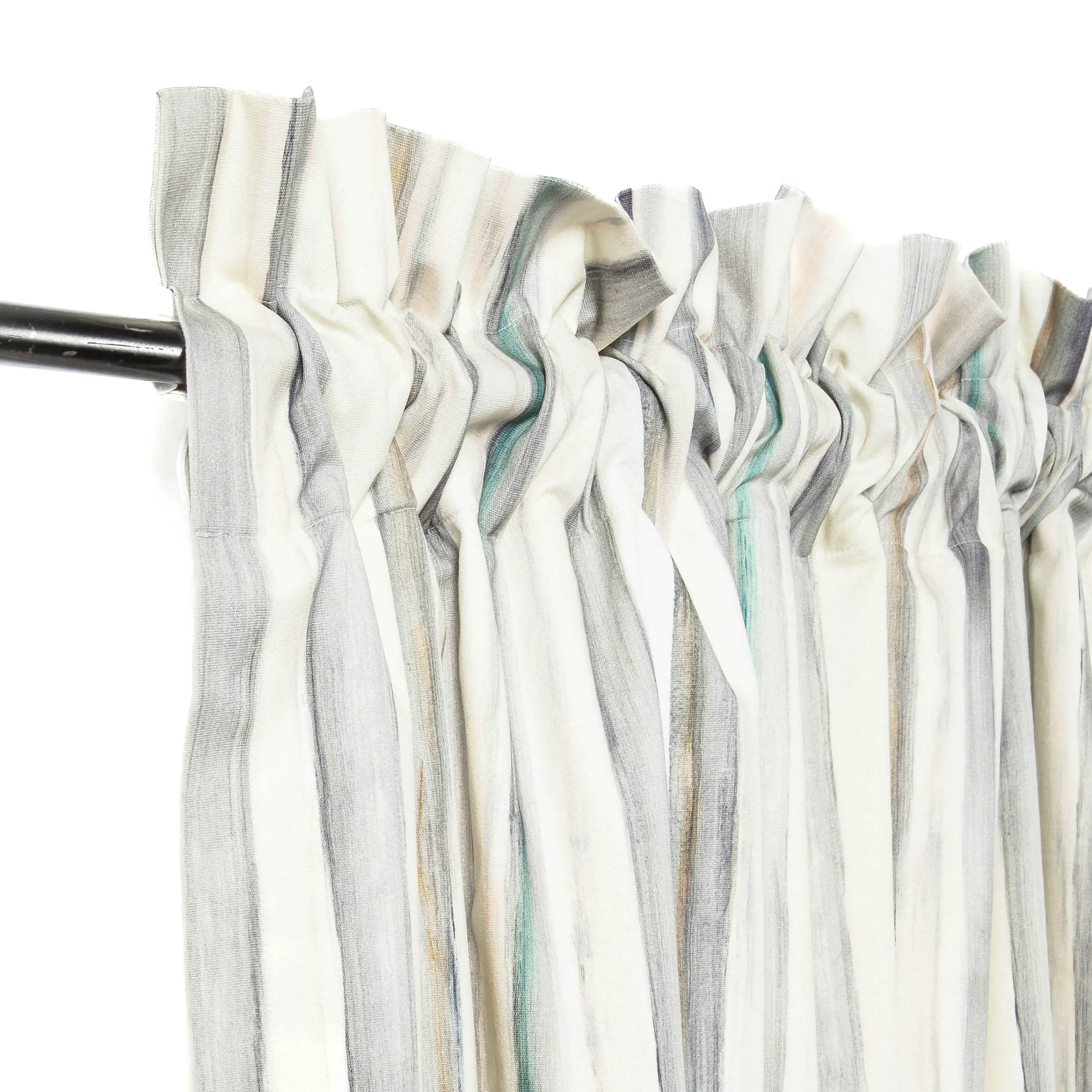 MacKenzie-Childs Room Accents<Sterling Stripe Curtain Panel