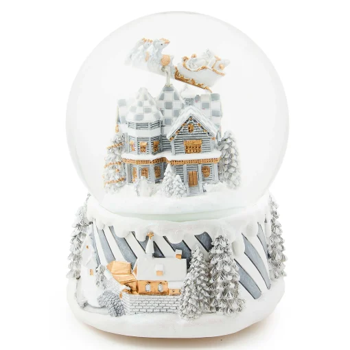 MacKenzie-Childs Holiday|Room Accents<Sterling Village Snow Globe