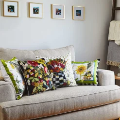 MacKenzie-Childs Spring|Pillows, Throws, & Cushions<Sunflower Throw Pillow