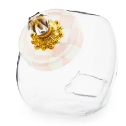 MacKenzie-Childs Spring|Kitchen Storage & Organization<Sweets Jar with Rosy Check Enamel Lid