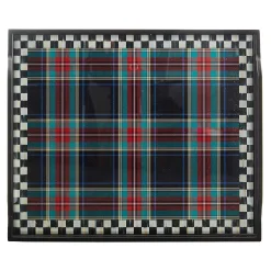 MacKenzie-Childs Room Accents<Tartan Black Butler's Tray