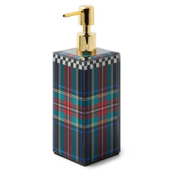 MacKenzie-Childs Bath & Bath Accessories<Tartan Black Soap Pump