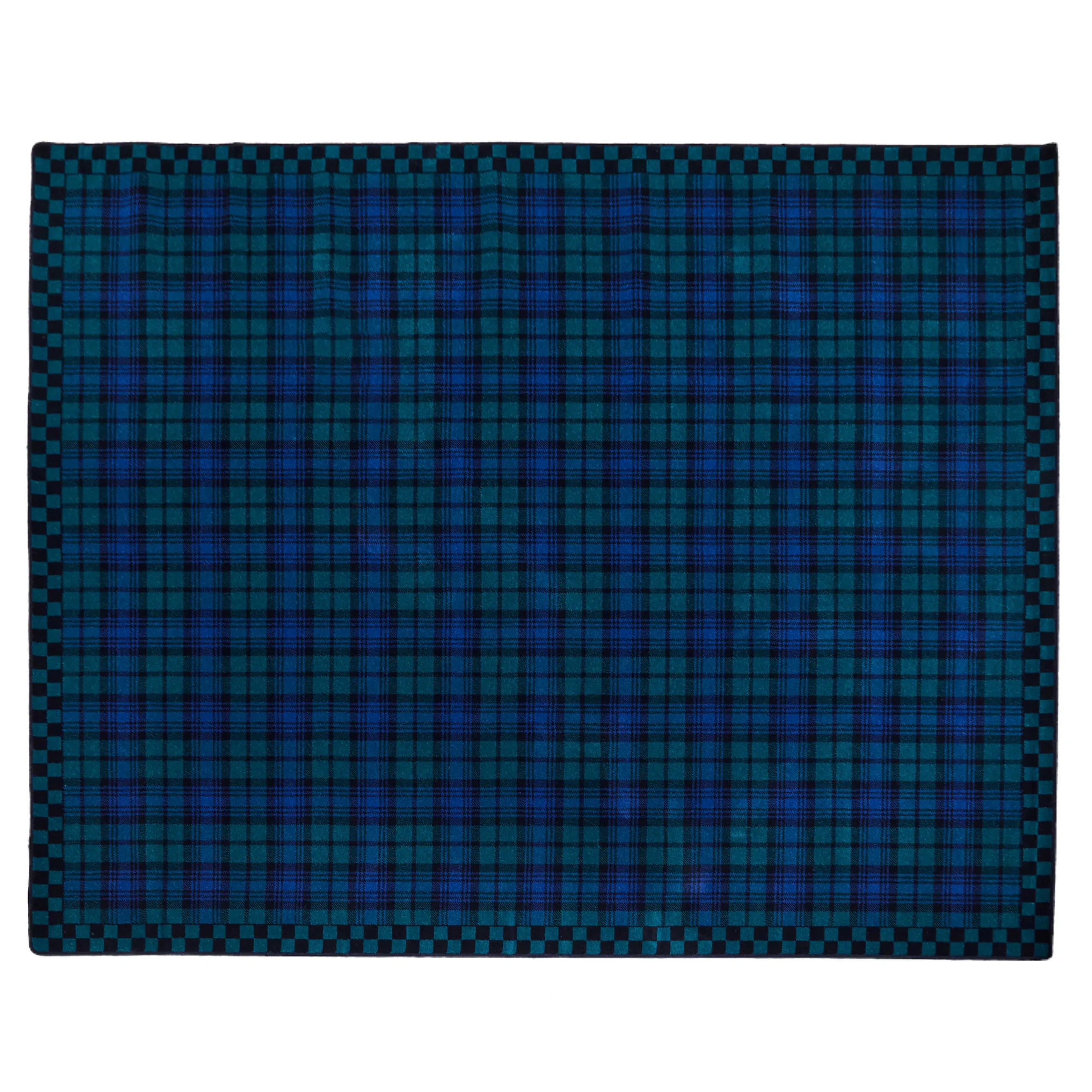 MacKenzie-Childs Rugs<Tartan Black Watch 7'11 x 10' Rug