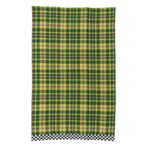 MacKenzie-Childs Holiday|Kitchen & Table Linens<Tartan Check Assorted Woven Dish Towels, Set of 3