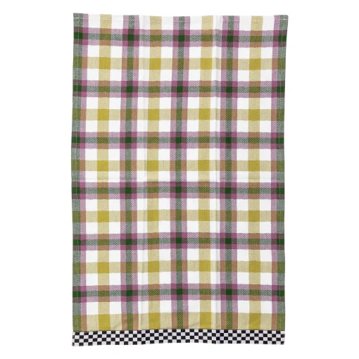MacKenzie-Childs Holiday|Kitchen & Table Linens<Tartan Check Assorted Woven Dish Towels, Set of 3