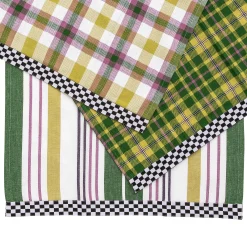 MacKenzie-Childs Holiday|Kitchen & Table Linens<Tartan Check Assorted Woven Dish Towels, Set of 3