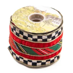 MacKenzie-Childs Holiday|Finishing Touches<Tartan Regal 4 Ribbon