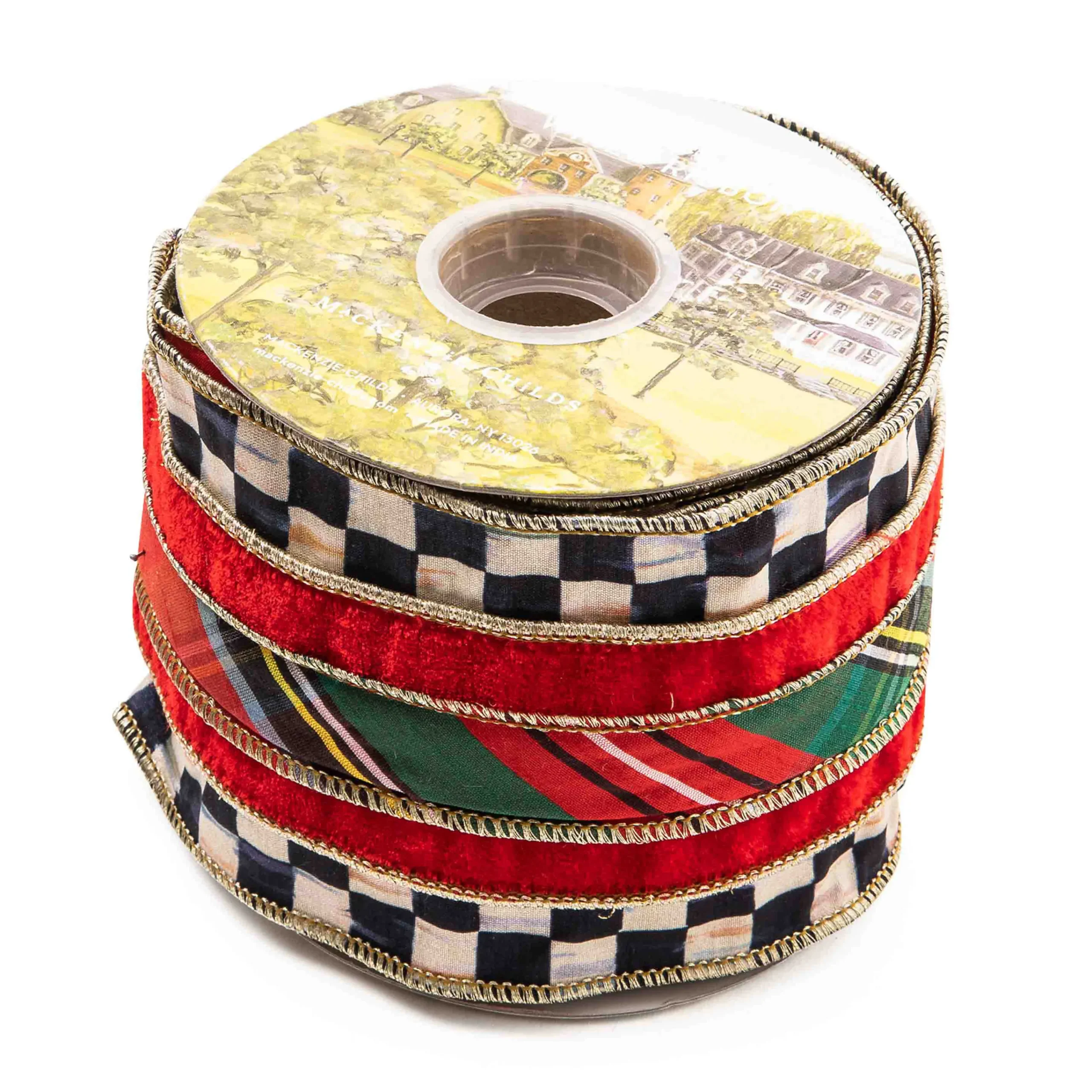 MacKenzie-Childs Holiday|Finishing Touches<Tartan Regal 4 Ribbon