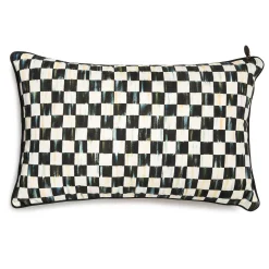 MacKenzie-Childs Holiday|Pillows, Throws, & Cushions<Tartastic Bow Lumbar Pillow