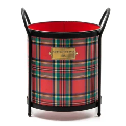 MacKenzie-Childs Holiday|Outdoor<Tartastic Kindling Holder