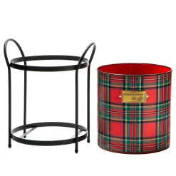 MacKenzie-Childs Holiday|Outdoor<Tartastic Kindling Holder