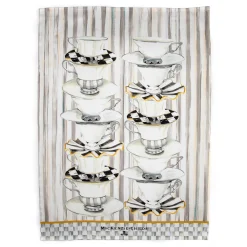 MacKenzie-Childs Kitchen & Table Linens<Tea Cups Dish Towel