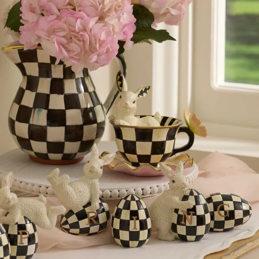 MacKenzie-Childs Easter|Spring<Teacup Bunny