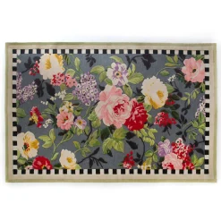 MacKenzie-Childs Rugs<Tudor Rose 5' x 8' Rug