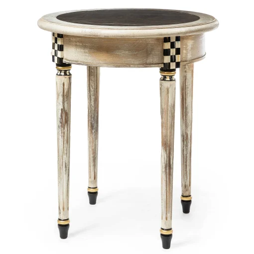 MacKenzie-Childs Entryway Furniture|Living Room<Tuscan Farm Round Accent Table