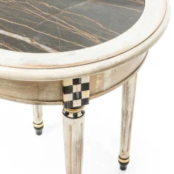 MacKenzie-Childs Entryway Furniture|Living Room<Tuscan Farm Round Accent Table