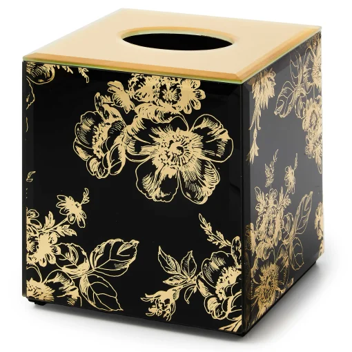 MacKenzie-Childs Bath & Bath Accessories<Twilight Toile Boutique Tissue Box Cover
