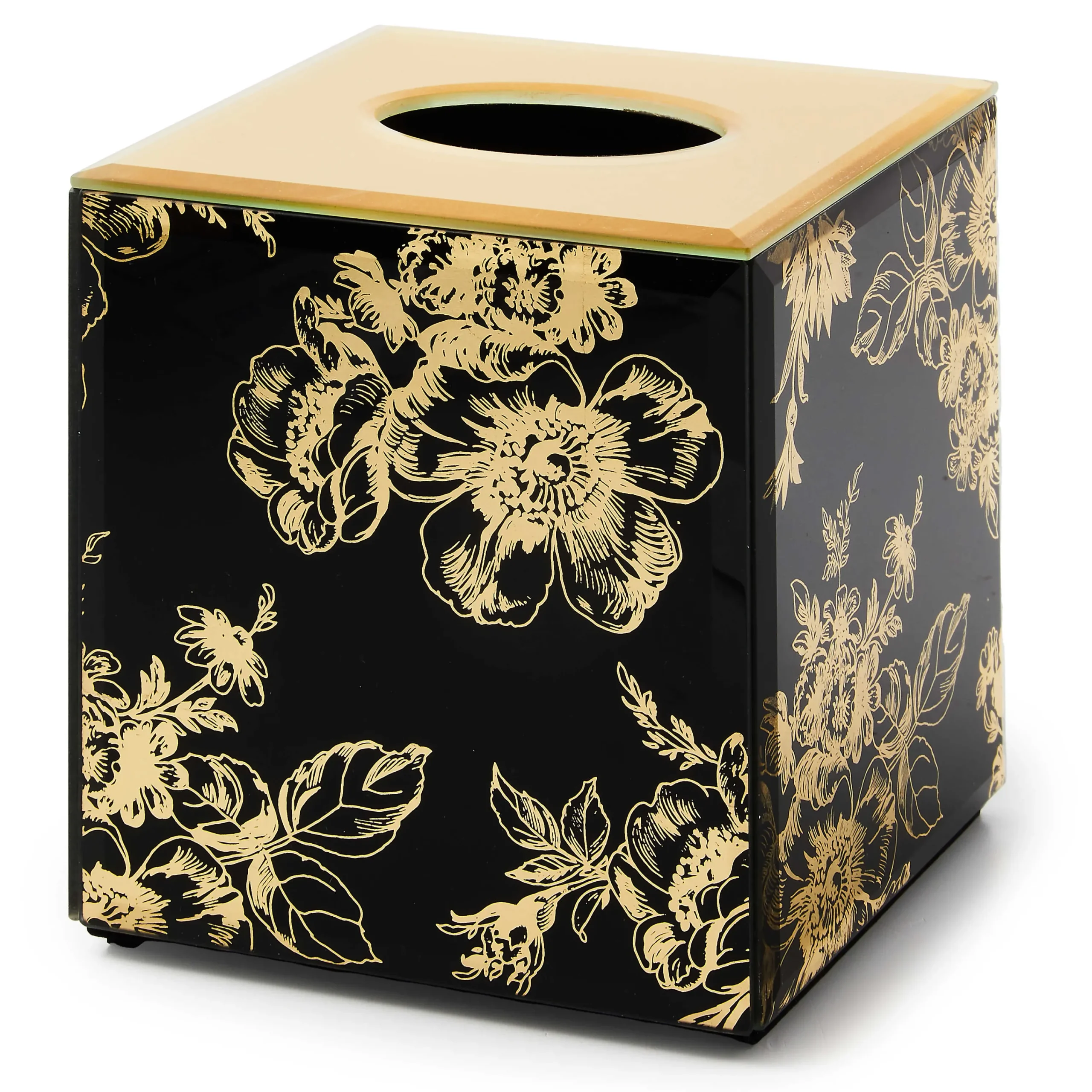 MacKenzie-Childs Bath & Bath Accessories<Twilight Toile Boutique Tissue Box Cover