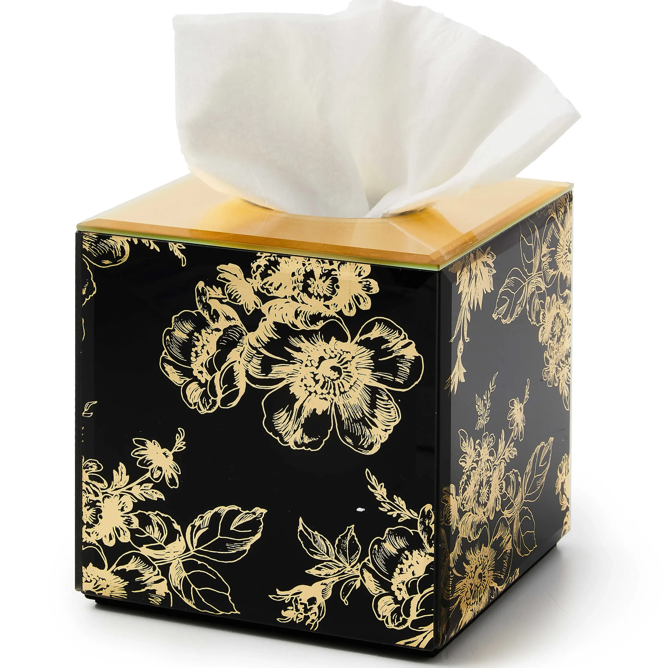 MacKenzie-Childs Bath & Bath Accessories<Twilight Toile Boutique Tissue Box Cover